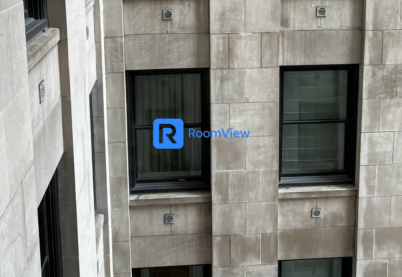 View from Room 2032: neighboring building close by