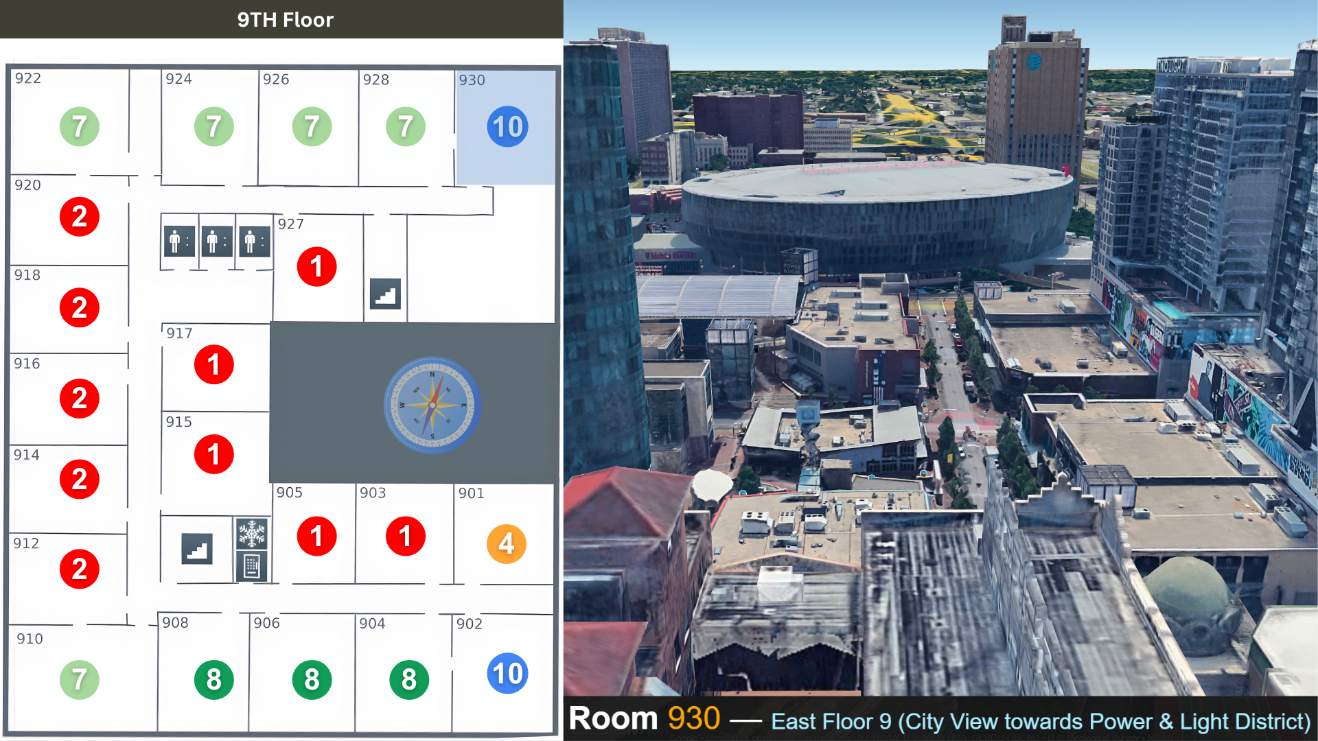 Hotel marketing photo before RoomView verification